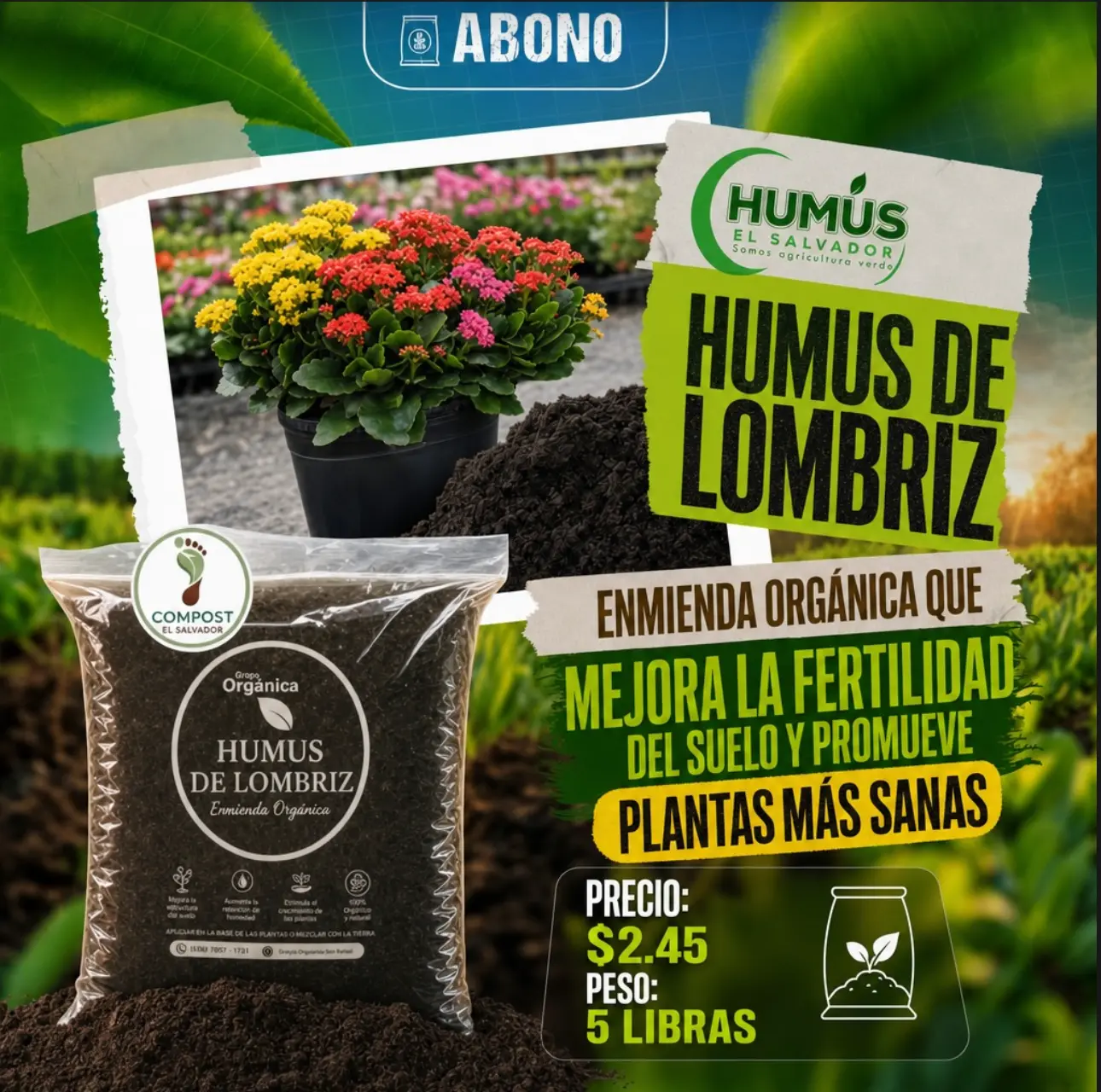 Humus de Lombriz · Lombrimix