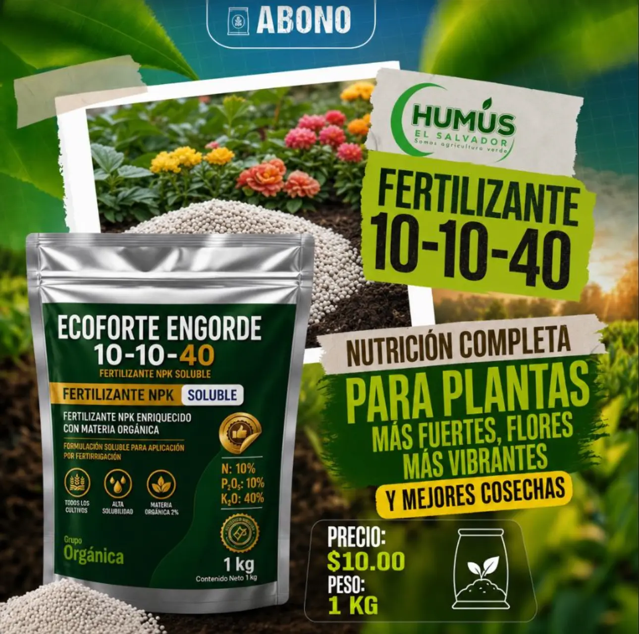 Ecoforte Engorde 10-10-40